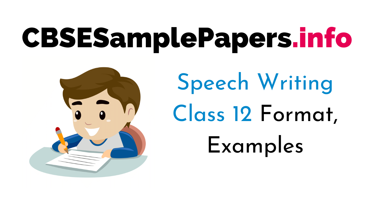 speech writing topics class 12